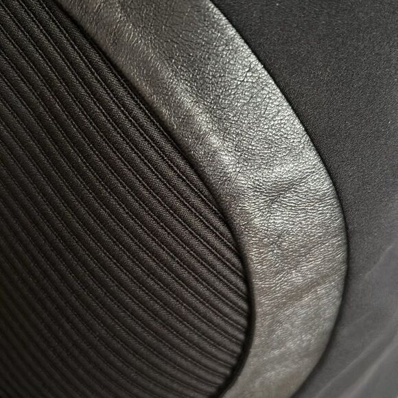 VERSACE Black One Shoulder Long Sleeve Cocktail Dress - Picture 5 of 15